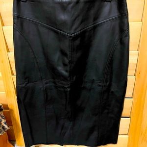 Express faux leather skirt  sz 8